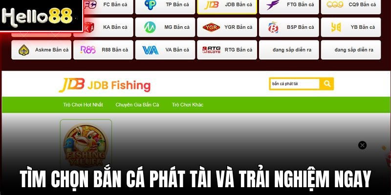 Tìm kiếm game Bắn Cá Phát Tài và trải nghiệm ngay